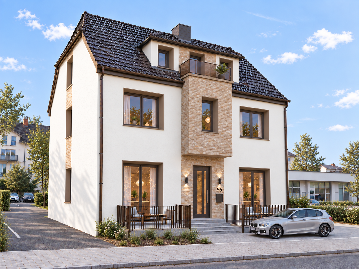 Entwurfsvisualisierung Arenberger Straße 56